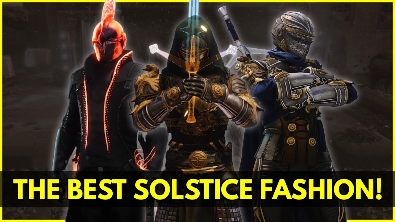 THE BEST SOLSTICE FASHION OF THE YEAR! Destiny 2 Fashion Contest