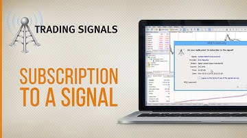 Subscribe to a trading signal in MetaTrader 4/5