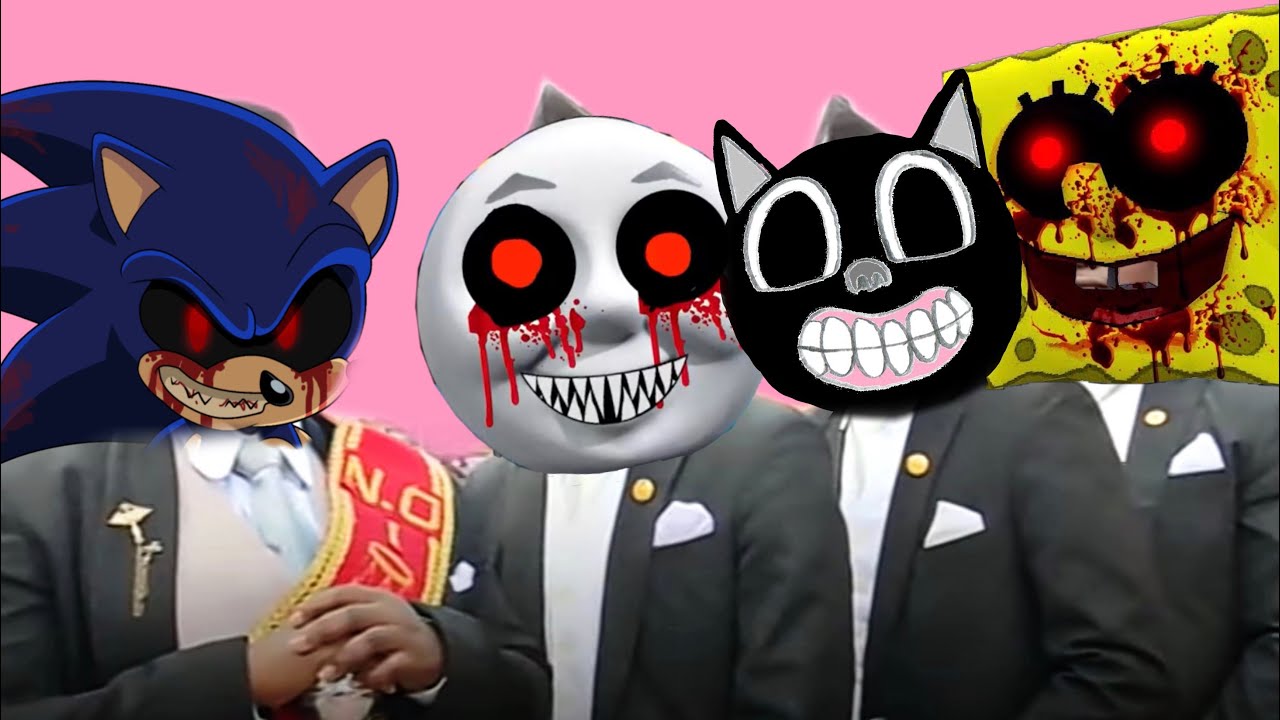 SpongeBob.EXE & Sonic.EXE & cartoon cat & Thomas the Tank Engine.exe ...