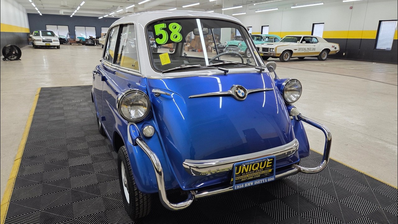 БМВ Исетта 600 1958 года | Продается $32,900