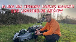 Is this the ultimate battery mower!? EGO LM1903ESP REVIEW