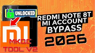 Redmi Note 8/8T. Прошивка, обход МИ аккаунта и FRP (mi account) MIUI 12 - 11 - 10 - 9