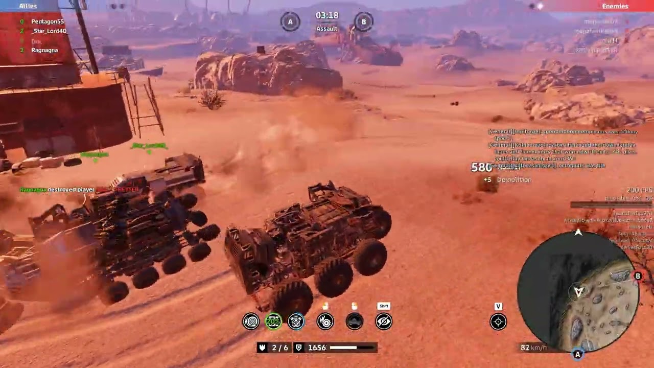 Crossout CW L0V3 vs GIRLS