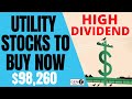 Top 3 Utility Stocks To BUY For HIGH Passive Income!