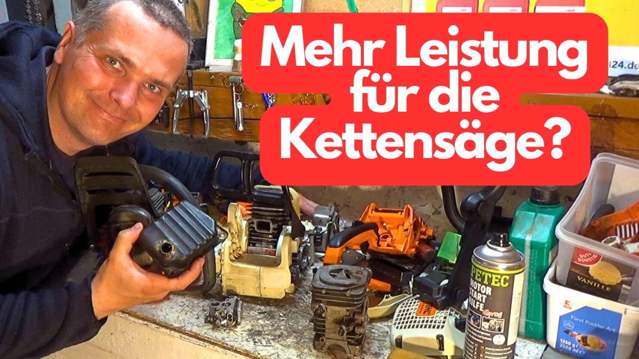 Tuning für die Kettensäge - Mehr Leistung?
