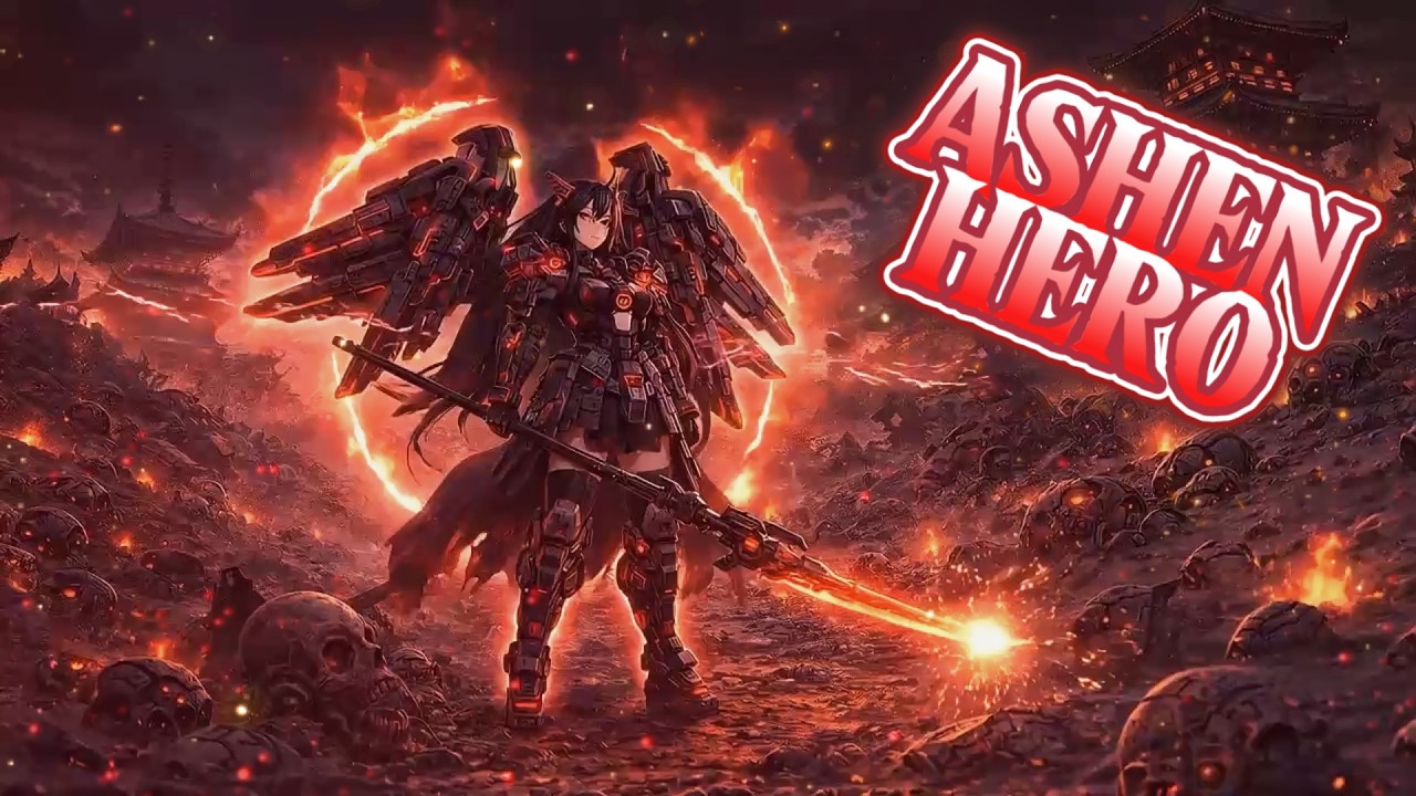 HPHP l Nightcore - Ashen Hero ( Lyrics )