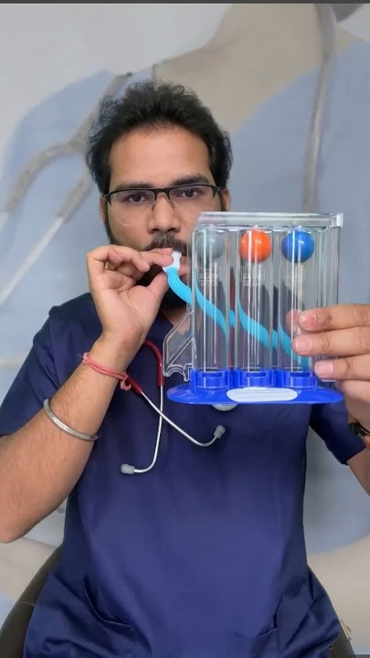 (542) Let’s Learn- Respiratory exerciser or incentive spirometry demonstration #vooglycoaching #sahu