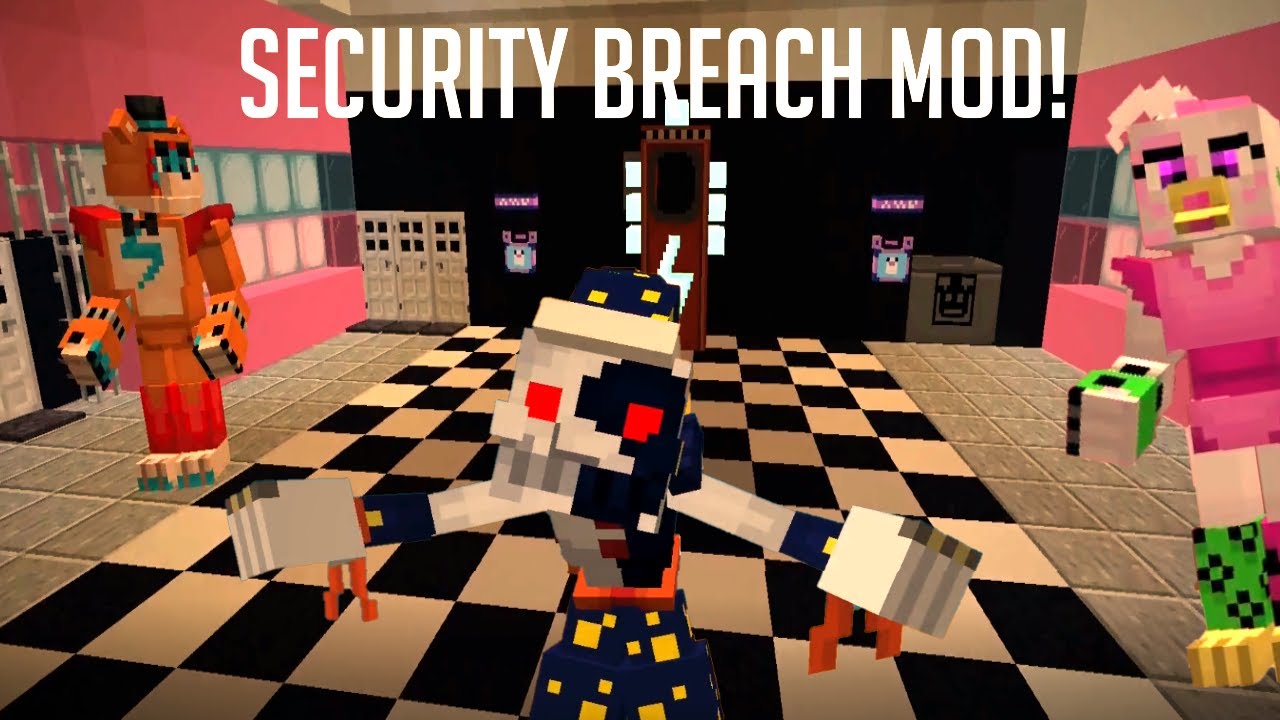 Functional FNaF Security Breach Map Download (1.18.1+) Minecraft Map