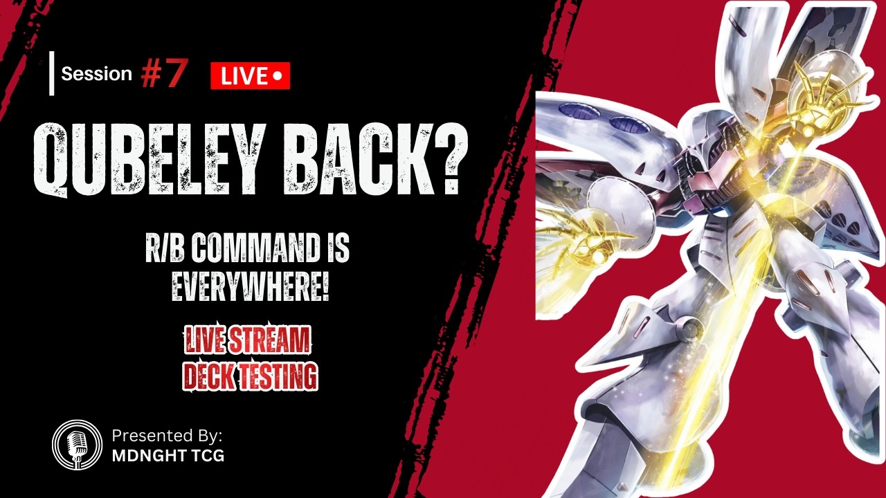 Qubeley Back?? R/B Command is EVERYWHERE! | MSA Live Stream Deck Testing