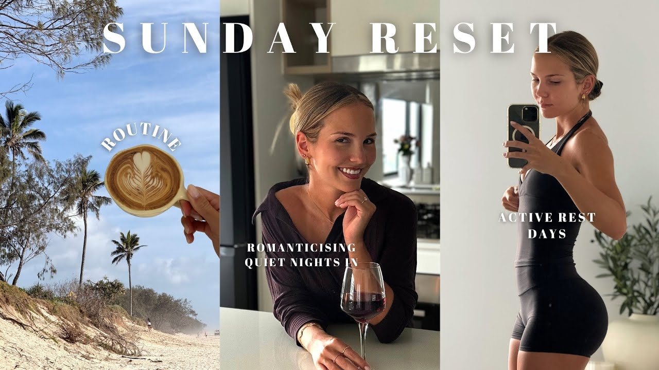 LETS RESET * my go to must dos to reset my week