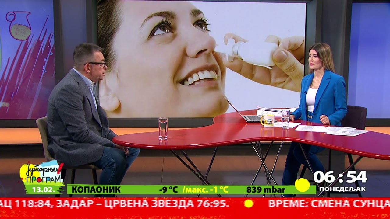 RTS JUTARNJI PROGRAM - Endoskopska operacija sinusa i polipa