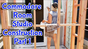 Commodore Computer Room/Studio Construction Part 1