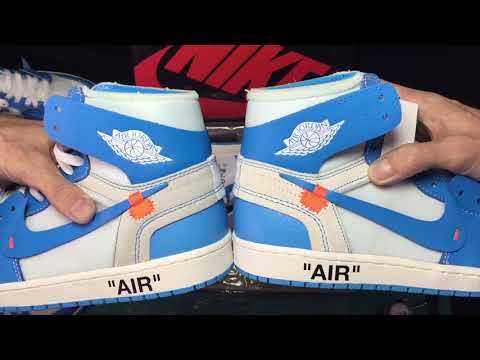 jordan unc off white legit check