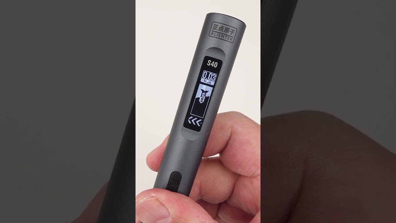OLED表示内容紹介｜Alientek S40電動ドライバー｜ #diy  #tools
