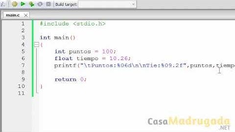 Tutorial Programacion en C - 5 - Mas printf y Caracteres Especiales