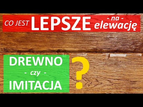 Wideo: Imitacja drewna - dowolna deska od producenta