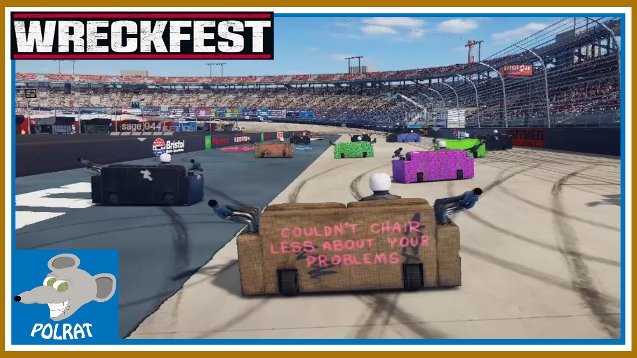 Couches are Fun Too 🐀 | Wreckfest Funny Moments