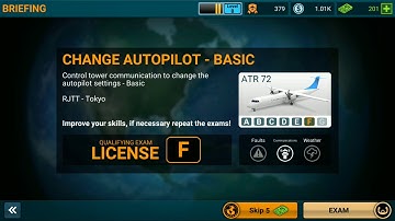 Airline Commander - Licence test - Autopilot Change#android #aircraft #airlinecommander #aviation
