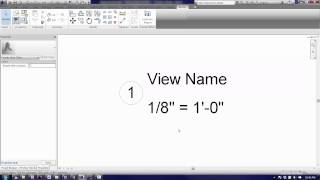 Changing the View Title in Revit