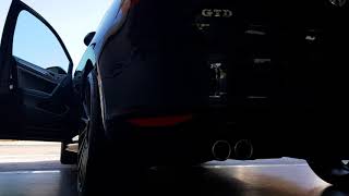 VW Golf 7 GTD Sound