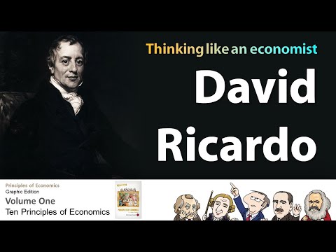 Video: David Ricardo – slavný ekonom