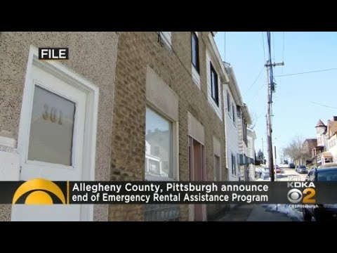 Allegheny County, Pittsburgh Announce End Of Emergency Rental Assistance Program