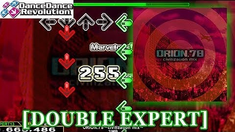 【DDR MAX】 ORION.78 (civilization mix) [DOUBLE EXPERT] 譜面確認＋クラップ