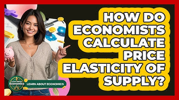 How Do Economists Calculate Price Elasticity Of Supply? - Learn About Economics