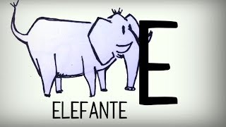 El abecedario español para niños, canción infantil