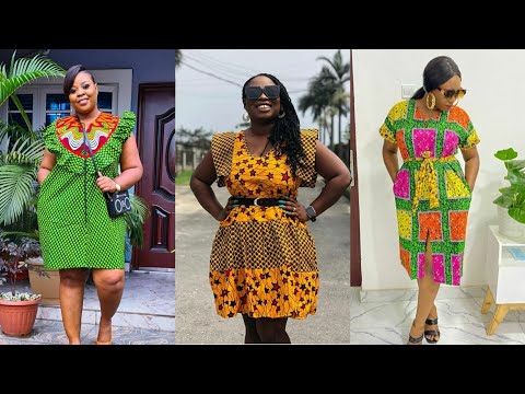 2022 ANKARA CASUAL dress styles for ladies /70+ Unique Ready to Wear dress  styles / African print - YouTube