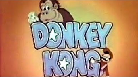DONKEY KONG CARTOON INTRO RUBY-SPEARS 1983-1984