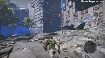 Bionic Commando - Act 1 - Chapter 1 - Ascension City Downtown IV