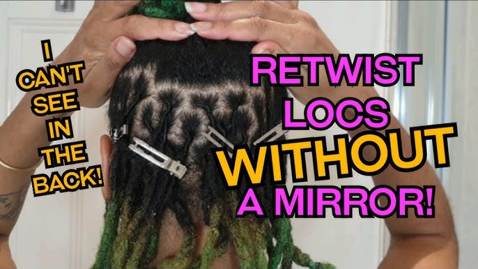 Dreadlock Comb Twist Journey  HIS FIRST RETWIST AND STYLE 