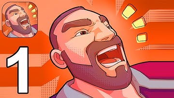 Angry Dad - Gameplay Walkthrough Part 1 Tutorial All Levels 1-3 Max Level (Android, iOS)