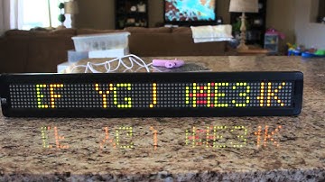 Adaptive Micro Systems Beta Brite LED Message Display 213C-1