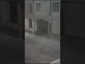 Violent hailstorm in Gerenzano, Italy on July 24, 2023