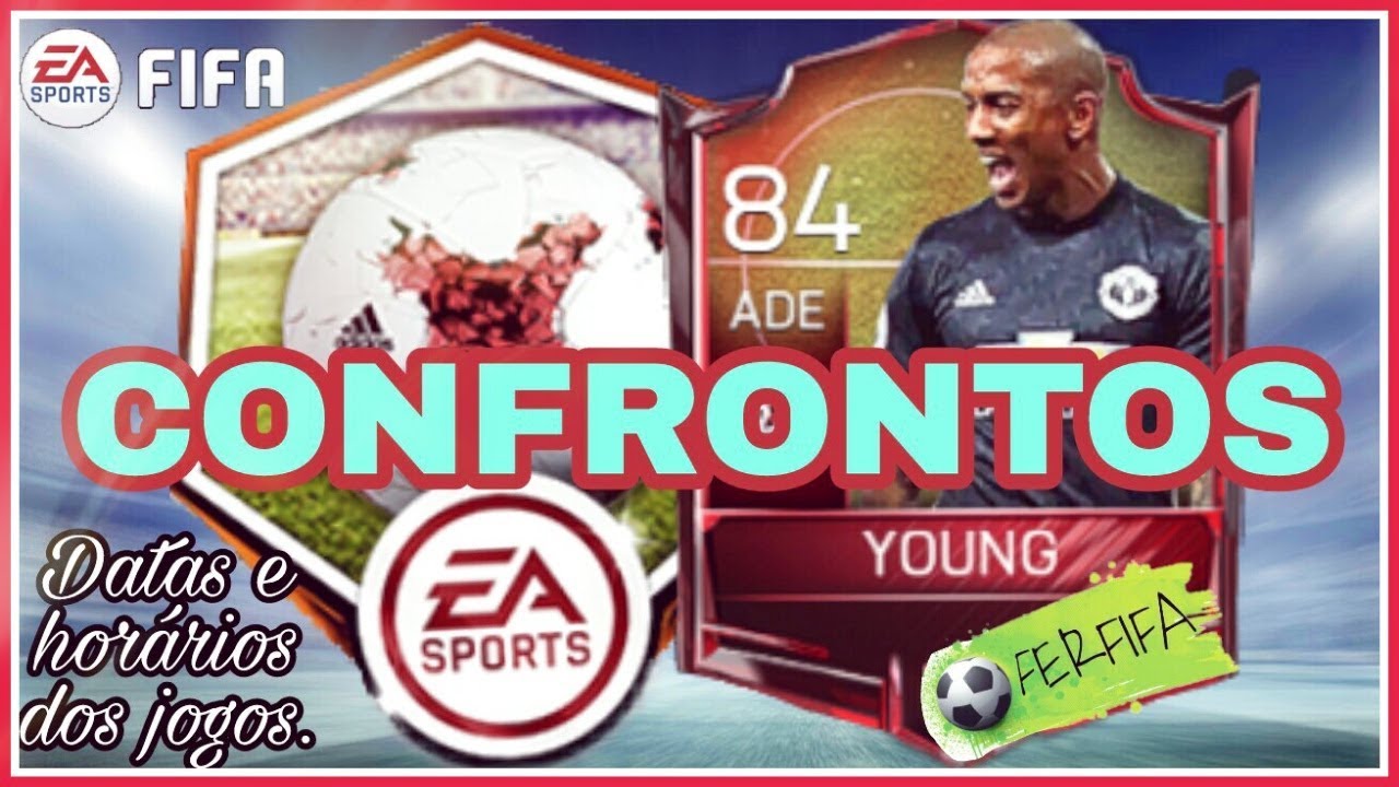 Sabe as datas e horários dos CONFRONTOS?? Eu te conto! FIFA MOBILE 18 YouTube Sabe as datas e horários dos CONFRONTOS?? Eu te conto! FIFA MOBILE 18 YouTube