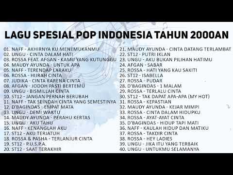 Lagu Spesial Pop Indonesia Tahun 2000an - Lagu Santai Terpopuler