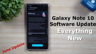 Galaxy Note 10 Update Is Here - File Guardian, June Patch & More