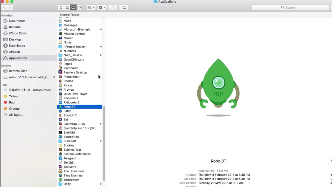 mongodb in mongodb in