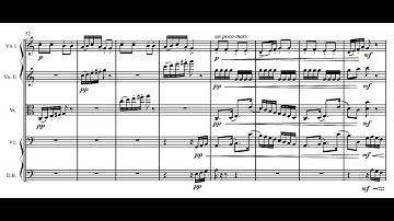 Tchaikovsky - Serenade for Strings, IV. Finale (Tema Russo) SCORE