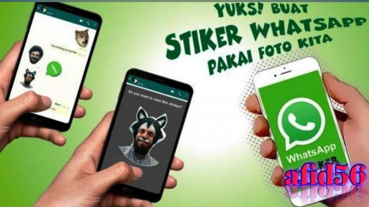 Cara Membuat Stiker Whatsapp Sendiri Menggunakan Foto Viral