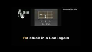 Lodi - Creedence Clearwater Revival chords
