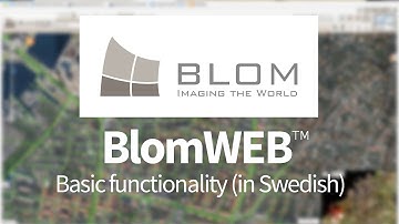 BlomWEB – Basic functionality (in Swedish)