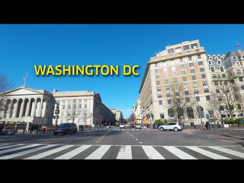 Video: Վաշինգտոն, DC Traffic Circles քարտեզ
