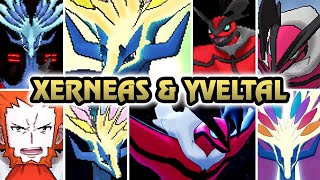 Pokémon Games - Evolution of Xerneas and Yveltal (2013 - 2024)