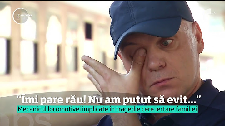 Mărturia mecanicului de locomotivă care a ucis cinci suflete fără voia lui: "Îmi pare rău!"