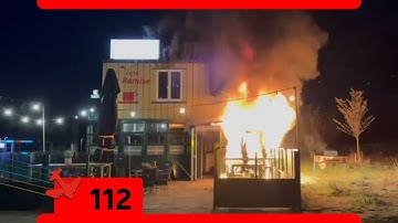 Explosie en brand bij Café de Remise in Krommenie - 9 Oktober 2025