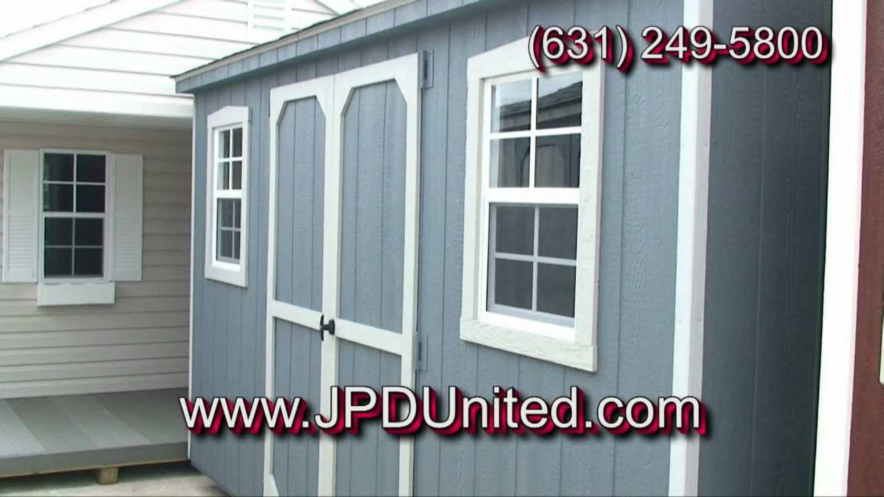Shed Video 6 The Gable Shed Farmingdale New York (NY) JPD United