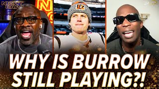 Unc & Ocho DEBATE if Joe Burrow should still be playing when the Bengals season is OVER!! | Nightcap